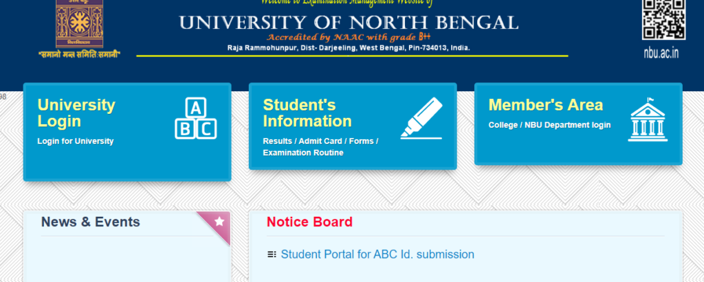 NBU Exam Result 2024