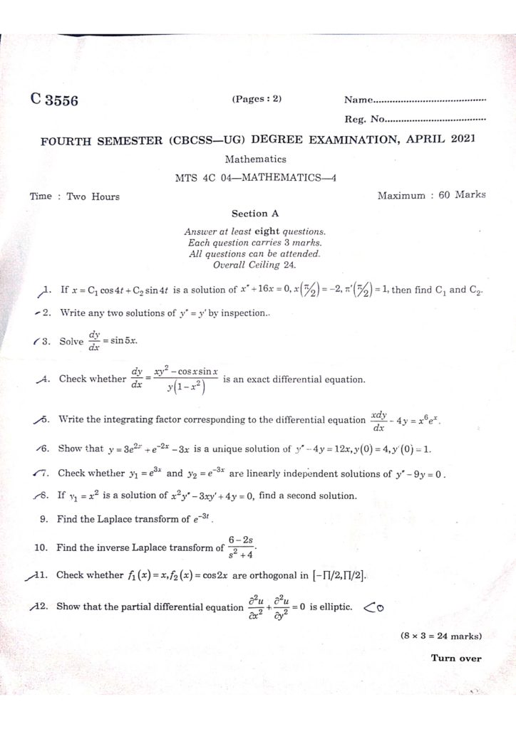 Nagpur University Question Papers BSC Pdf Download | Studflare