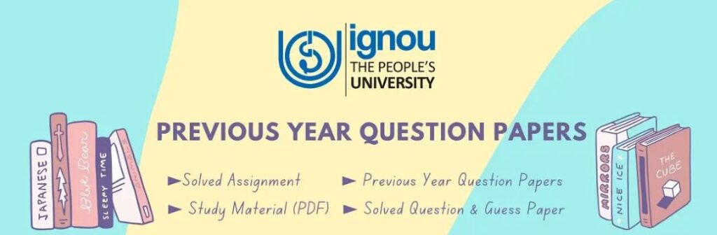 Ignou Previous Year Question Paper Download Pdf